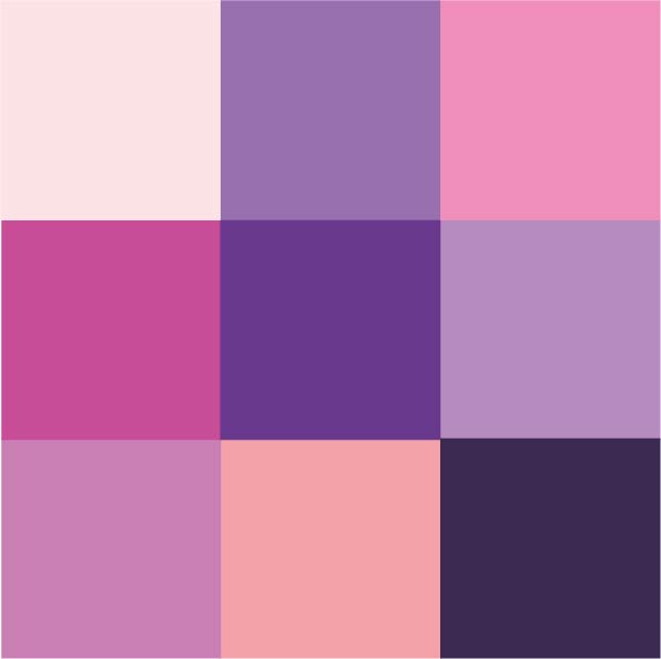 Paars/Violet/Roze