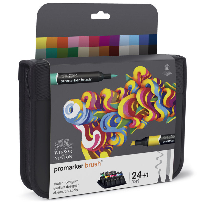 Brushmarker 24 Set - Student Designer Winsor & Newton