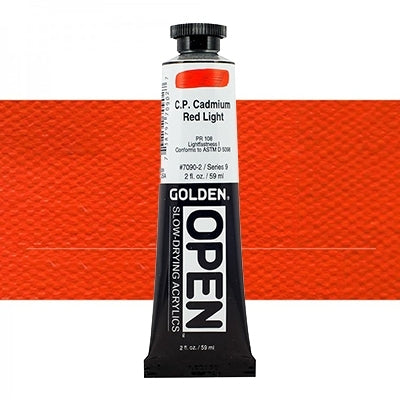 Golden Open   7090 S9  Cadmiumrood licht 60ml
