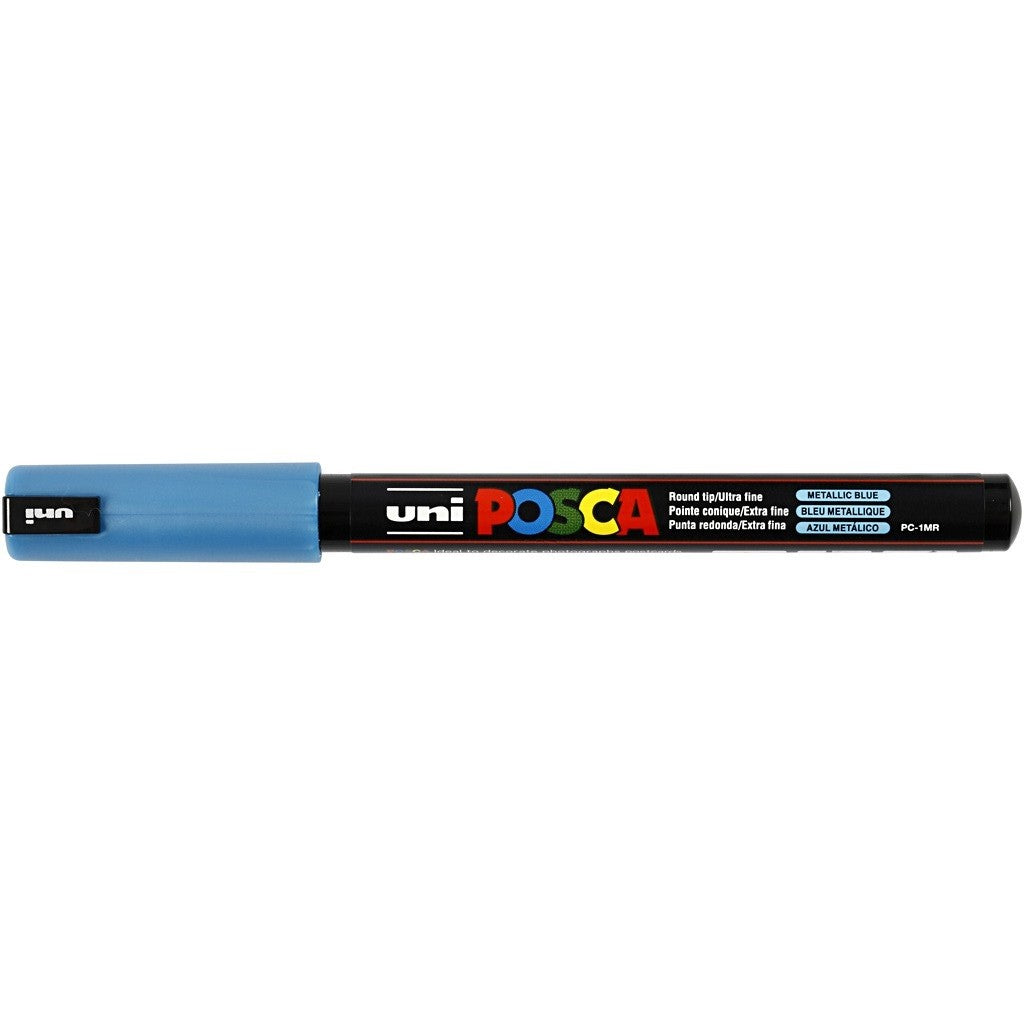 Posca verf stift PC1MR Blauw Metaal