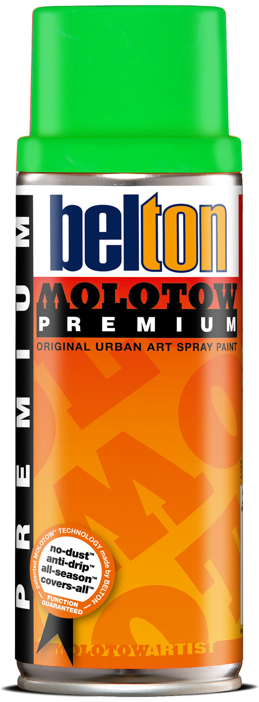 236 neon green 400 ml Molotow Premium Belton