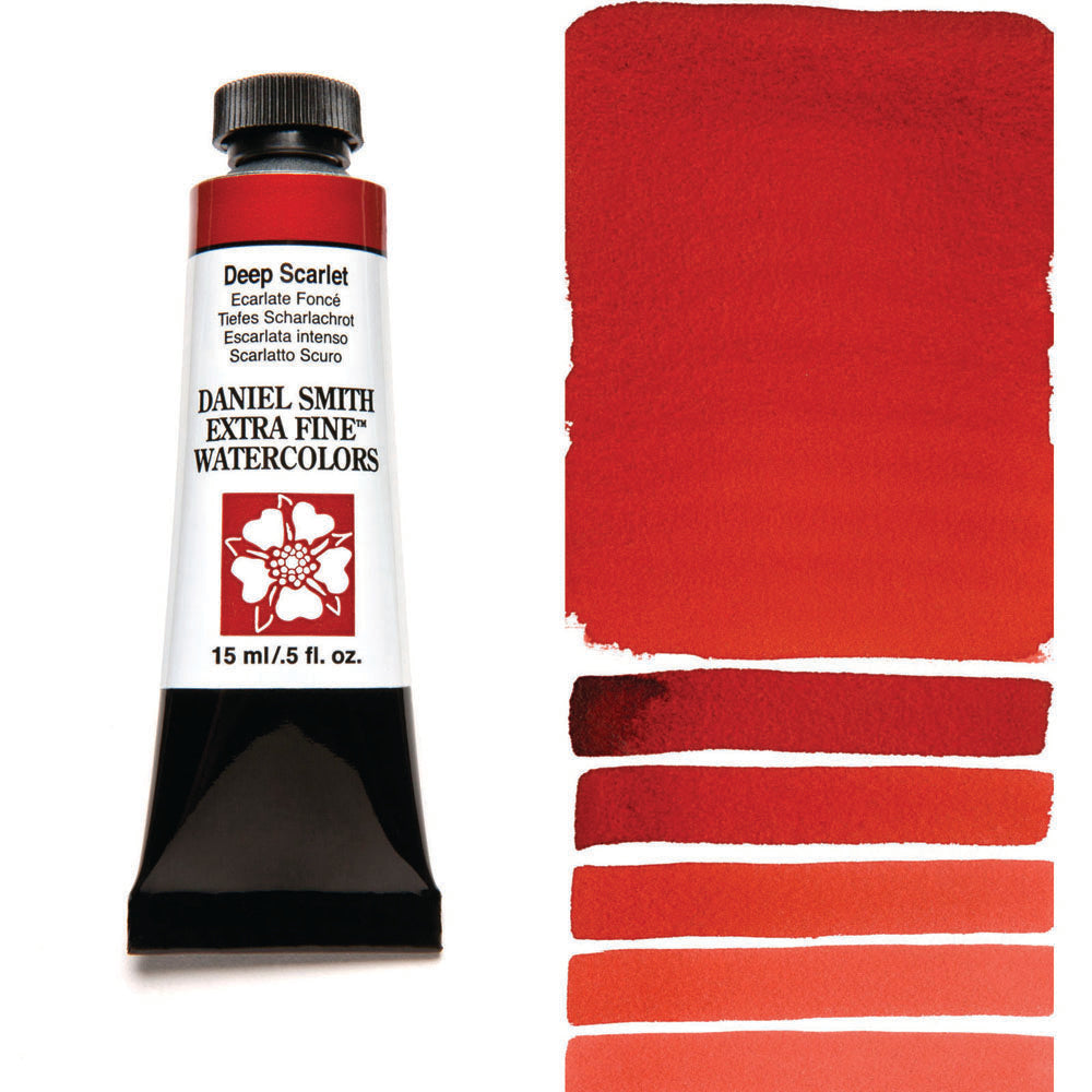 Deep Scarlet Serie 1 Watercolor 15 ml. Daniel Smith