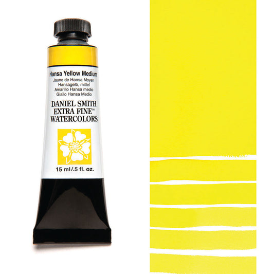 Hansa Yellow Medium Serie 2 Watercolor 15 ml. Daniel Smith