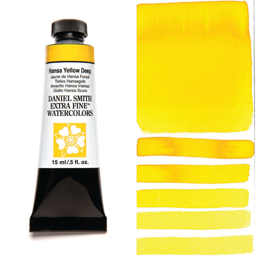 Hansa Yellow Deep Serie 1 Watercolor 15 ml. Daniel Smith