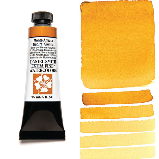 Monte Amiata Natural Sienna Serie 1 Watercolor 15 ml. Daniel Smith