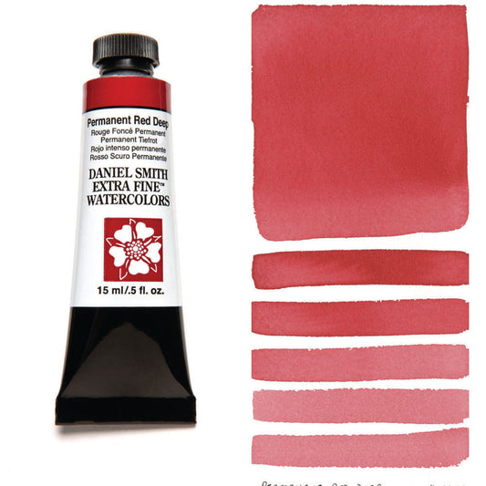 Permanent Red Deep Serie 1 Watercolor 15 ml. Daniel Smith