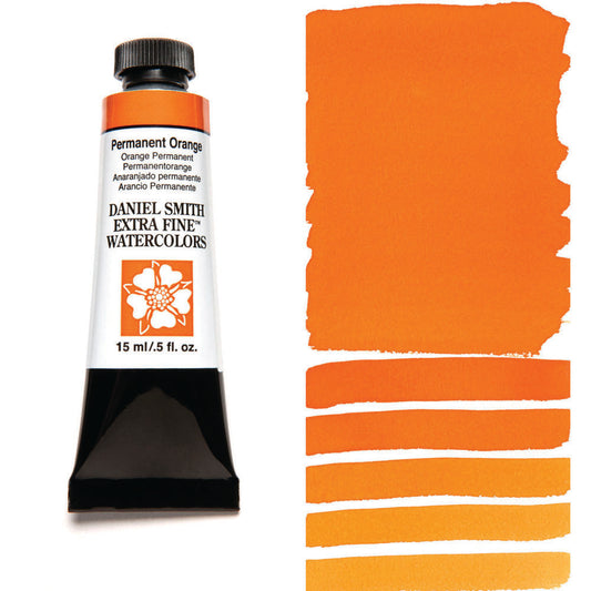 Permanent Orange Serie 3 Watercolor 15 ml. Daniel Smith