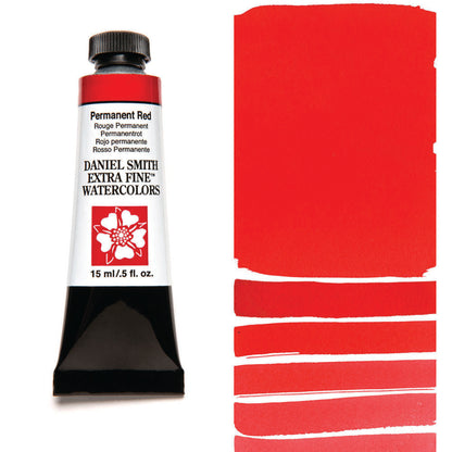 Permanent Red Serie 1 Watercolor 15 ml. Daniel Smith