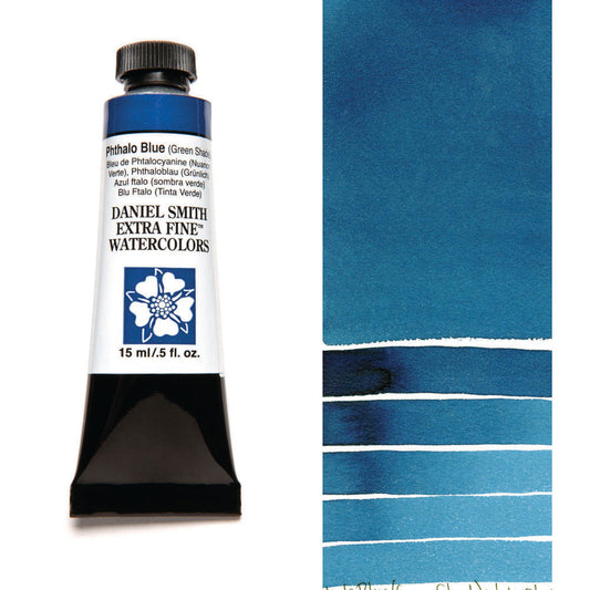 Phthalo Blue (Green Shade) Serie 1 Watercolor 15 ml. Daniel Smith