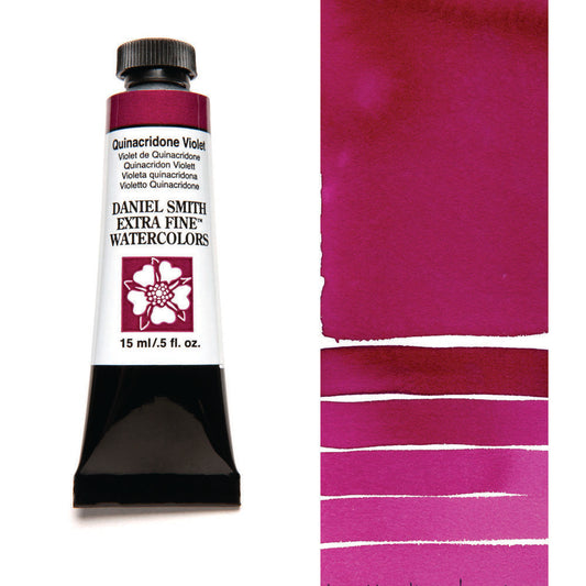 Quinacridone Violet Serie 2 Watercolor 15 ml. Daniel Smith