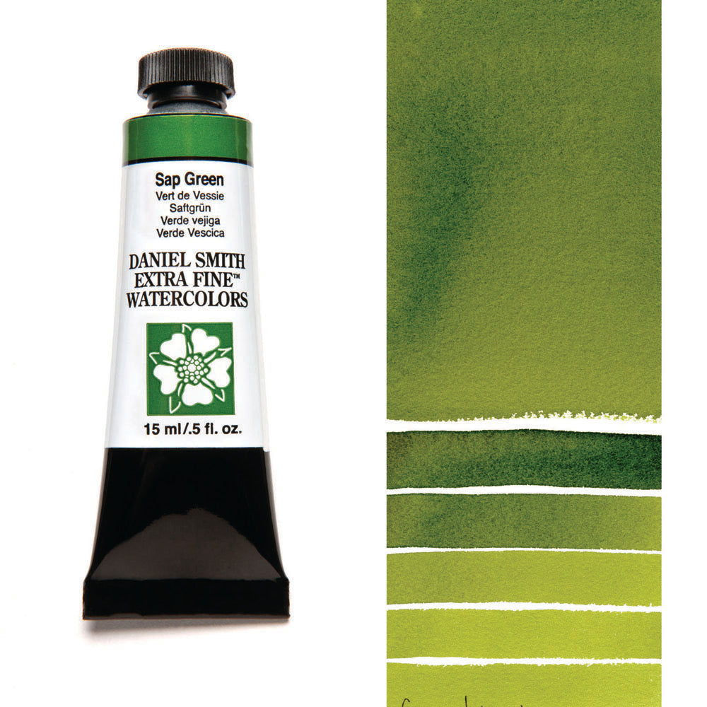 Sap Green Serie 2 Watercolor 15 ml. Daniel Smith