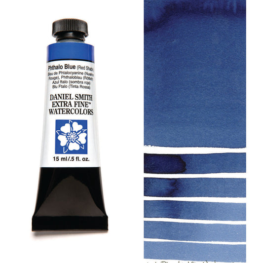 Phthalo Blue (Red Shade) Serie 1 Watercolor 15 ml. Daniel Smith