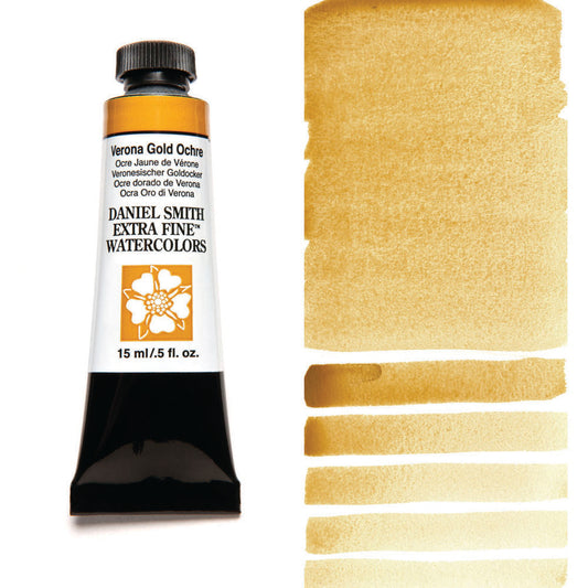 Verona Gold Ochre Serie 1 Watercolor 15 ml. Daniel Smith