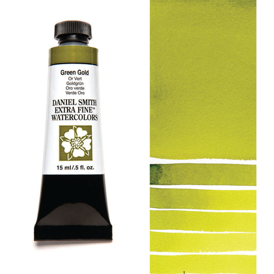 Green Gold Serie 2 Watercolor 15 ml. Daniel Smith