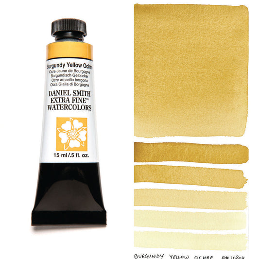 Burgundy Yellow Ochre Serie 2 Watercolor 15 ml. Daniel Smith