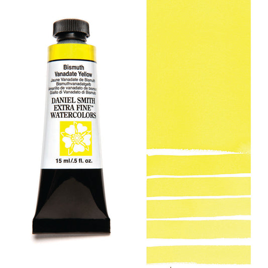 Bismuth Vanadate Yellow Serie 2 Watercolor 15 ml. Daniel Smith