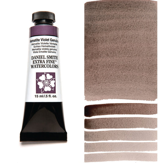 Hematite Violet Genuine Serie 3 Watercolor 15 ml. PrimaTek Daniel Smith