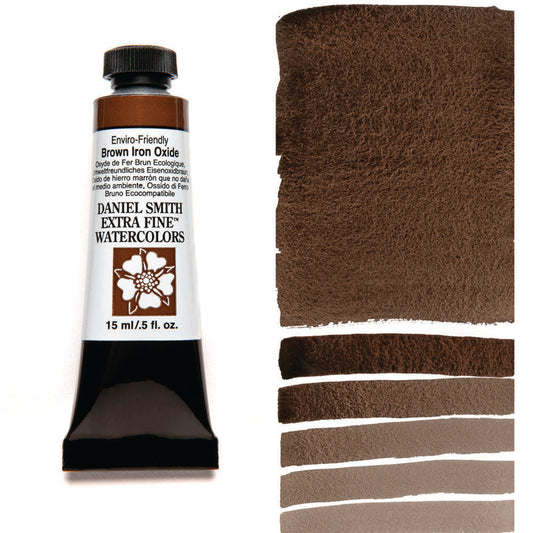 Enviro-friendly Brown Iron Oxide Serie 2 Watercolor 15 ml. Daniel Smith