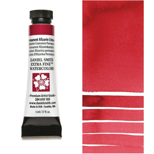 Permanent  Alizarin Crimson Serie 2 Watercolor 15 ml. Daniel Smith