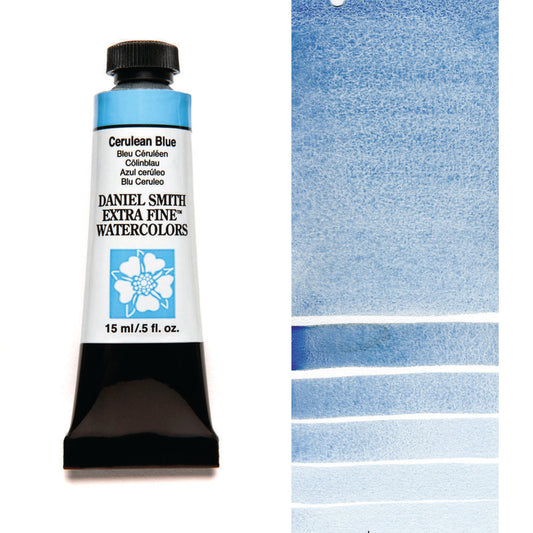 Cerulean Blue Serie 3 Watercolor 15 ml. Daniel Smith