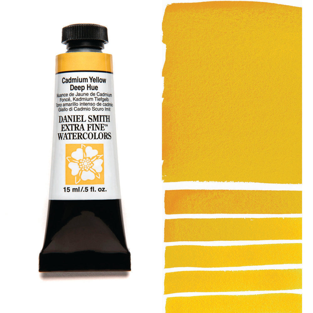 Cadmium Yellow Deep Hue Serie 3 Watercolor 15 ml. Daniel Smith