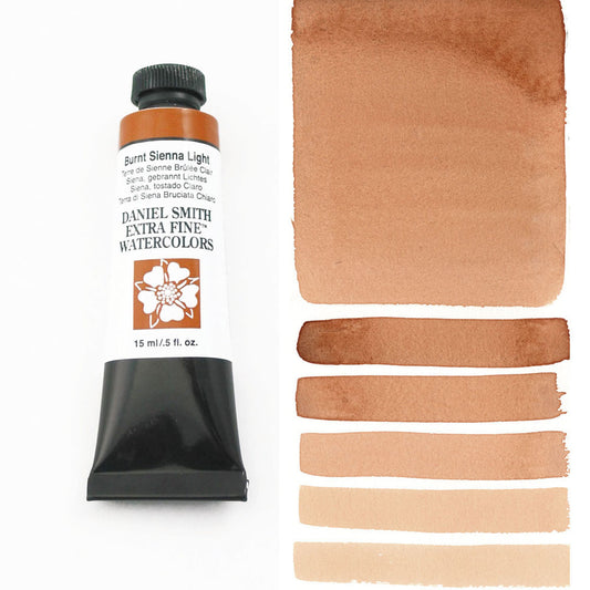 Burnt Sienna Light Serie 1 Watercolor 15 ml. Daniel Smith