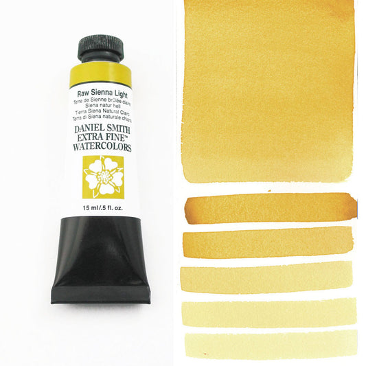 Raw Sienna Light Serie 1 Watercolor 15 ml. Daniel Smith