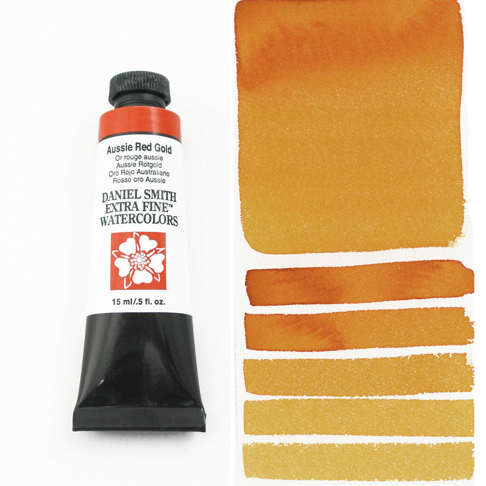 Aussie Red Gold Serie 2 Watercolor 15 ml. Daniel Smith