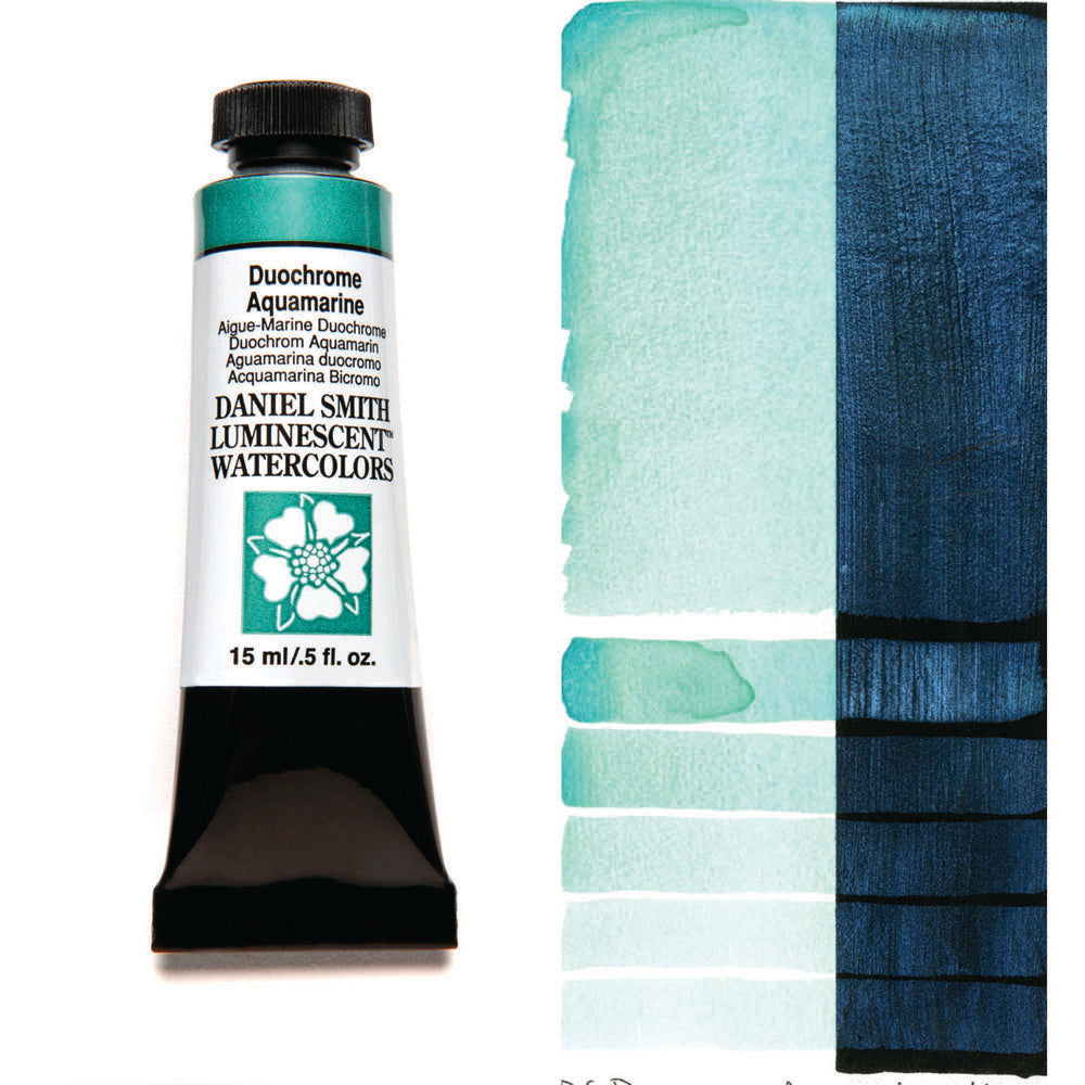 Duochrome Aquamarine Serie 1 Watercolor 15 ml. Daniel Smith