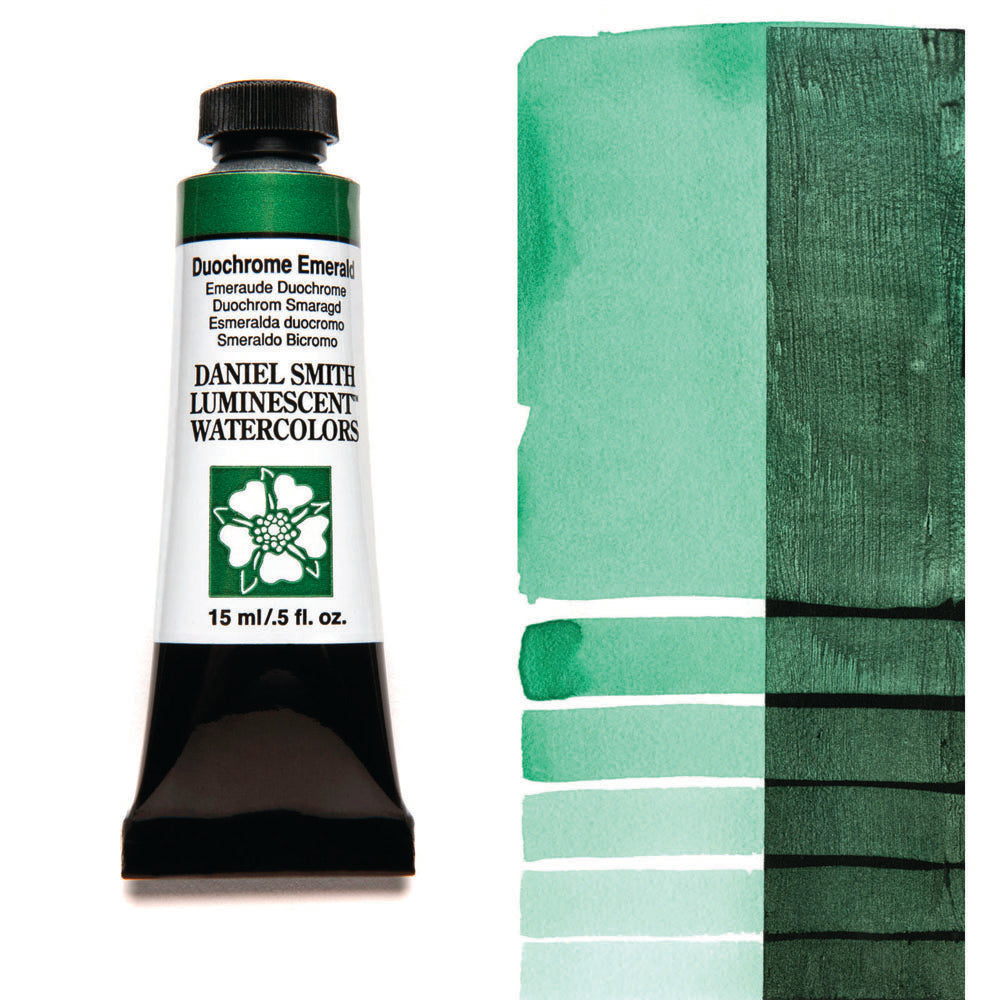 Duochrome Emerald Serie 1 Watercolor 15 ml. Daniel Smith