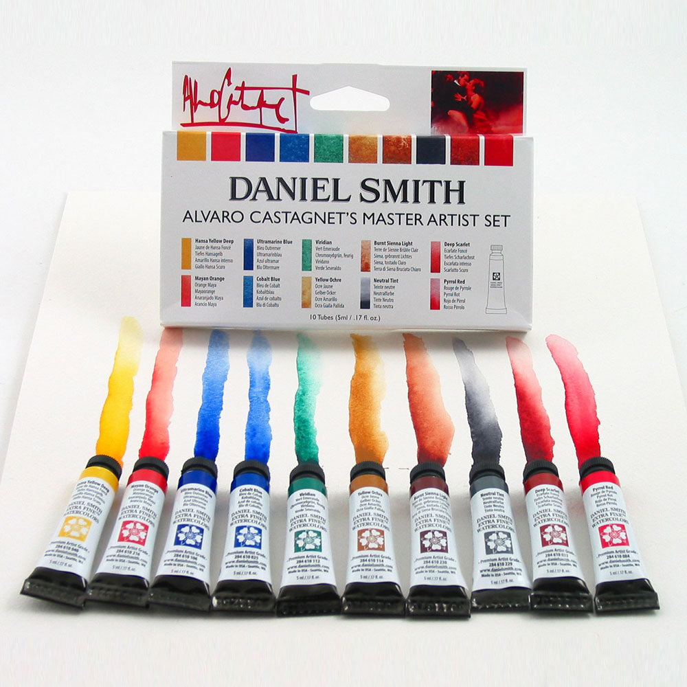 Alvaro Castagnet Watercolor Set Daniel Smith set 10 tubes 5ml