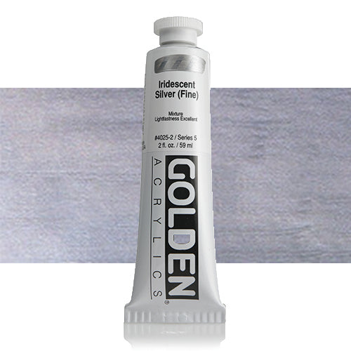 Heavy Body 4025 S5 Iridescent Silver (fine) Golden  60ml