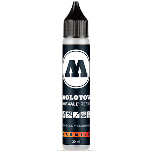 Acryl Inkt Refill 30ml SIGNAL WHITE Molotow One4All Acrylic Navul