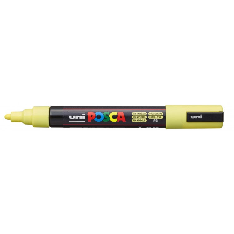 Posca verf stift PC5M Zon Geel