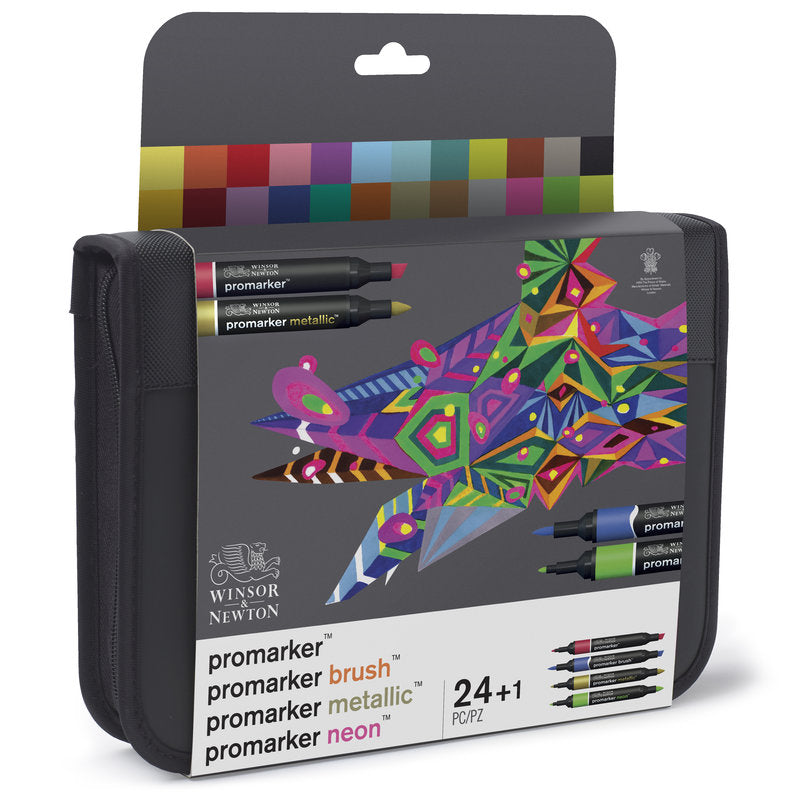 Promarker set 24 - Mixed Marker Winsor & Newton