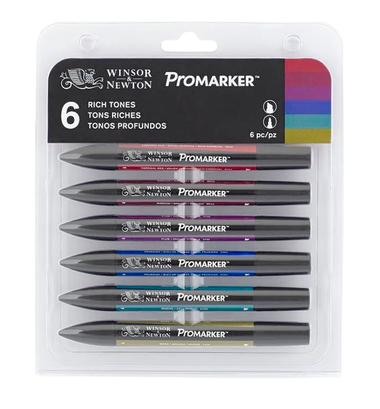 Promarker set 6 Rich Tones