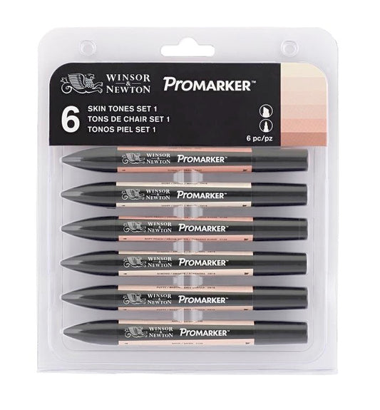 Promarker set 6 Skin Tones