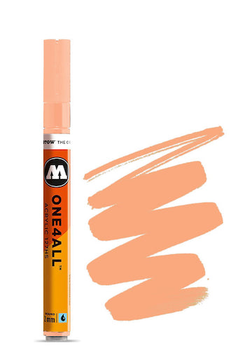 127HS 2mm PEACH PASTEL Acrylmarker Molotow One4All