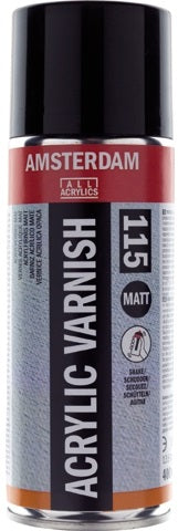 Acrylvernis Mat  115 400ml spuitbus Amsterdam