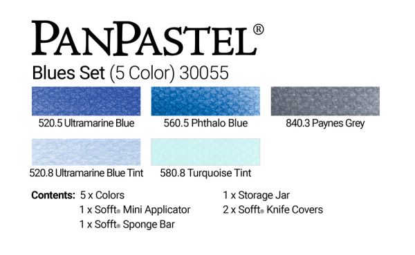 Blues Set PanPastel (5)