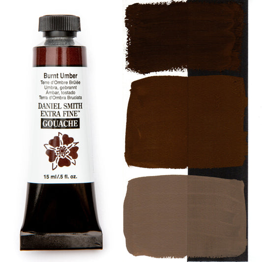 Burnt Umber serie 1 15 ml Gouache Daniel Smith