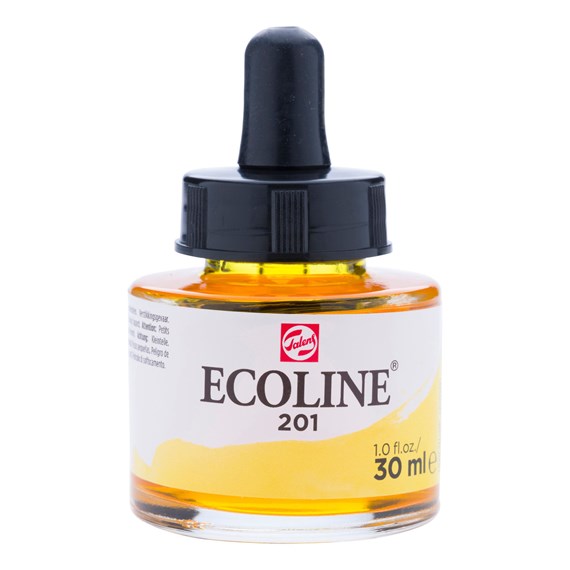 Talens ecoline inkt 30ml - 201 Lichtgeel