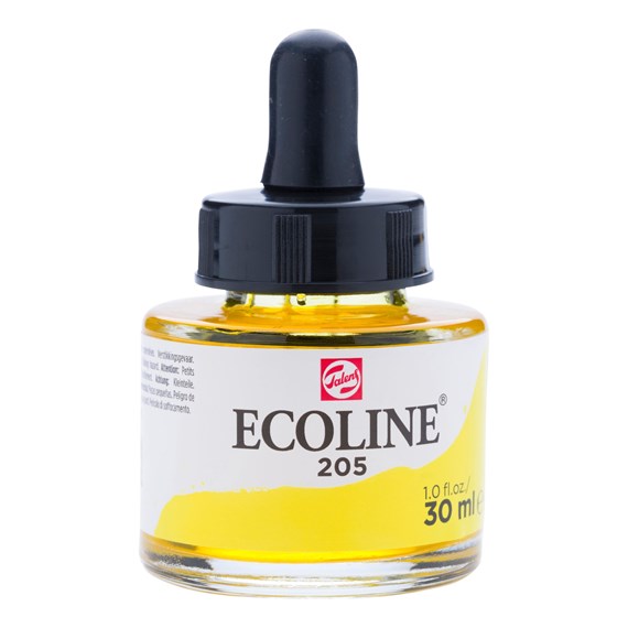 Talens ecoline inkt 30ml - 205 Citroengeel