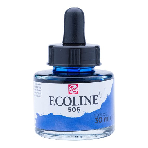 Talens ecoline inkt 30ml - 506 Ultramarijn Donker