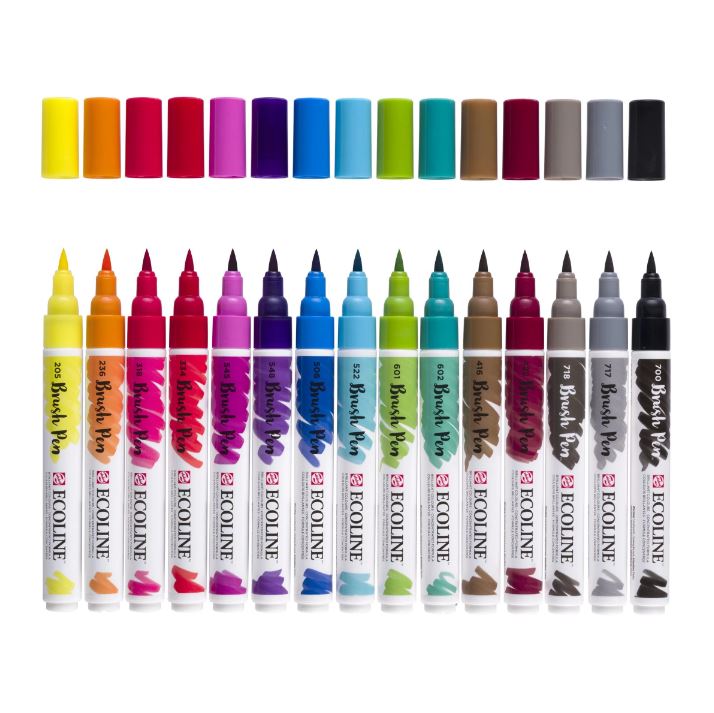 Ecoline Brushpen set 15