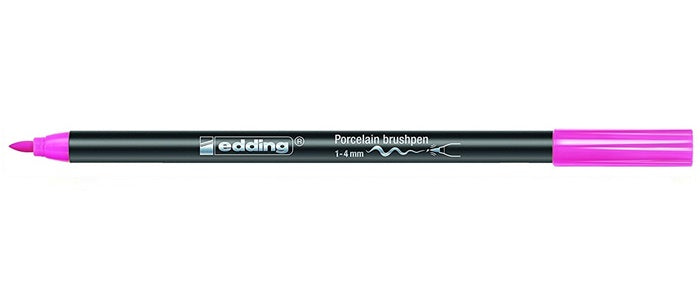 Porseleinstift 4200 Roze 009 ronde punt 1-4 mm Edding