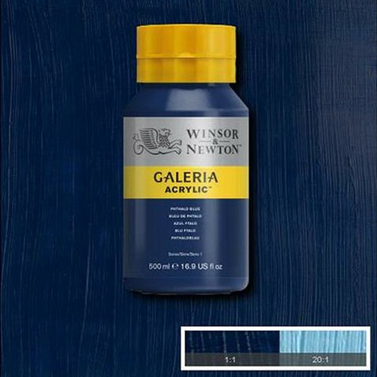 500 ml 516 S1 Phtalo Blue Galeria Acryl