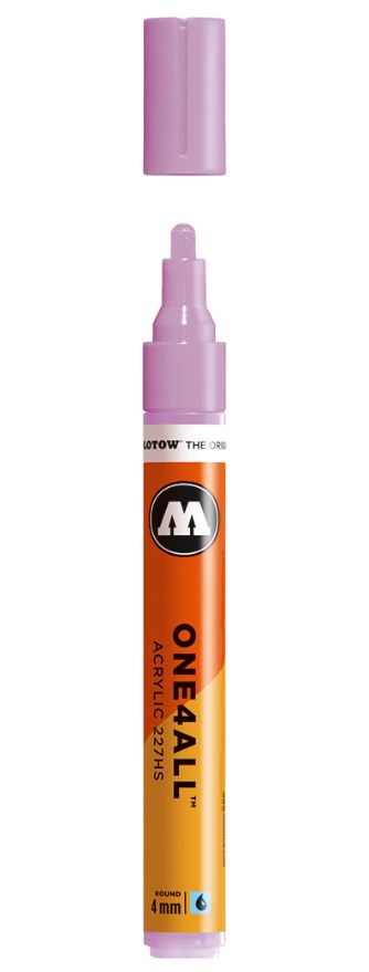 LILAC PASTEL 227HS 4mm Molotow One4All Acryl Marker