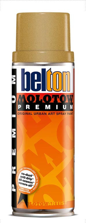 220-1 gold dollar 400 ml Molotow Premium Belton