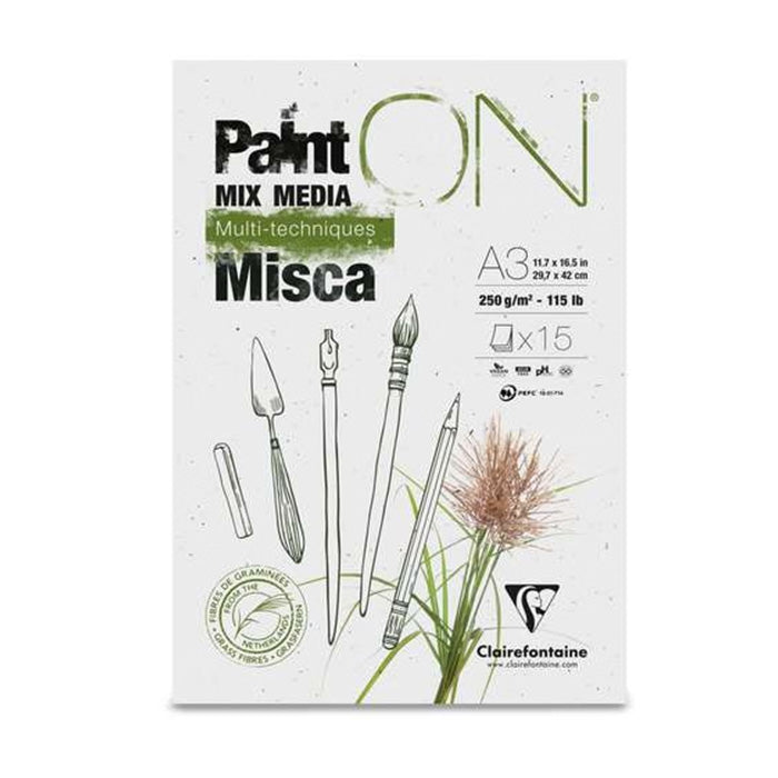 Paint-On Misca A3 15 vel Recycled 250 gr Clairefontaine